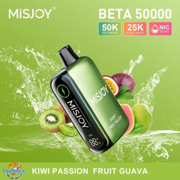MISJOY Beta 50000 Puffs Disposable Vape 50mg in the Dubai - Image 11
