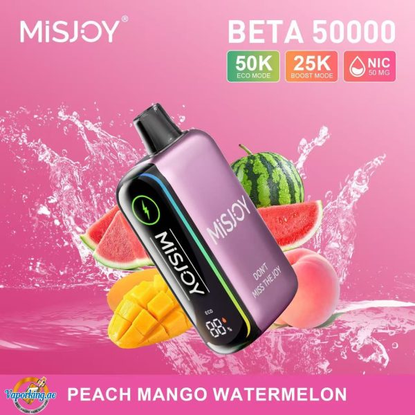 MISJOY Beta 50000 Puffs Disposable Vape 50mg in the Dubai - Image 7