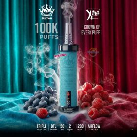 XTRA SULTAN 100K Puffs DTL Shisha 2mg Disposable Vape in the UAE - Image 11