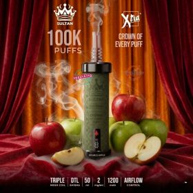 XTRA SULTAN 100K Puffs DTL Shisha 2mg Disposable Vape in the UAE - Image 10
