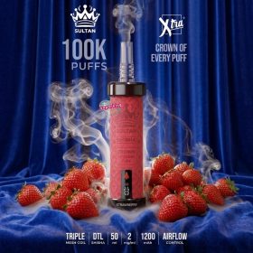 XTRA SULTAN 100K Puffs DTL Shisha 2mg Disposable Vape in the UAE - Image 3