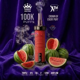 XTRA SULTAN 100K Puffs DTL Shisha 2mg Disposable Vape in the UAE - Image 2