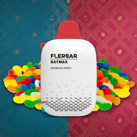 Flerbar Baymax 3500 Puffs 0mg Disposable Vape Zero Nicotine in Dubai - Image 25