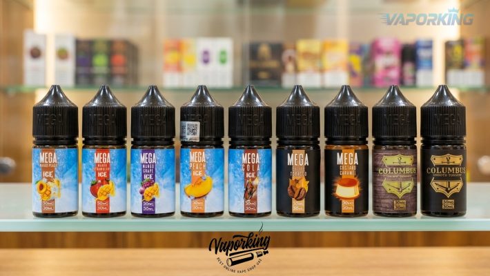 MEGA Salt Nicotine 30ml 30mg and 50mg E-juice in UAE - Image 3