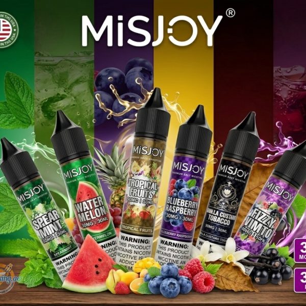 MISJOY Salt Nic 30ml Vape Juice 30mg E-Liquid in the UAE