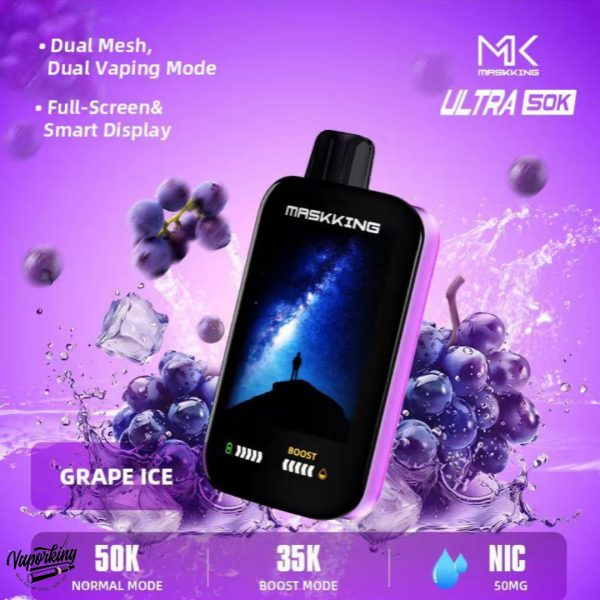 Maskking Ultra 50000 Puffs Disposable Vape 50mg in the UAE - Image 9