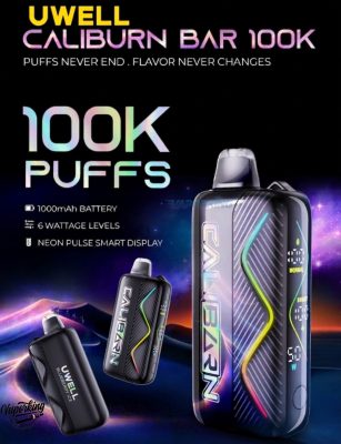 Uwell Caliburn Bar 100k 20mg