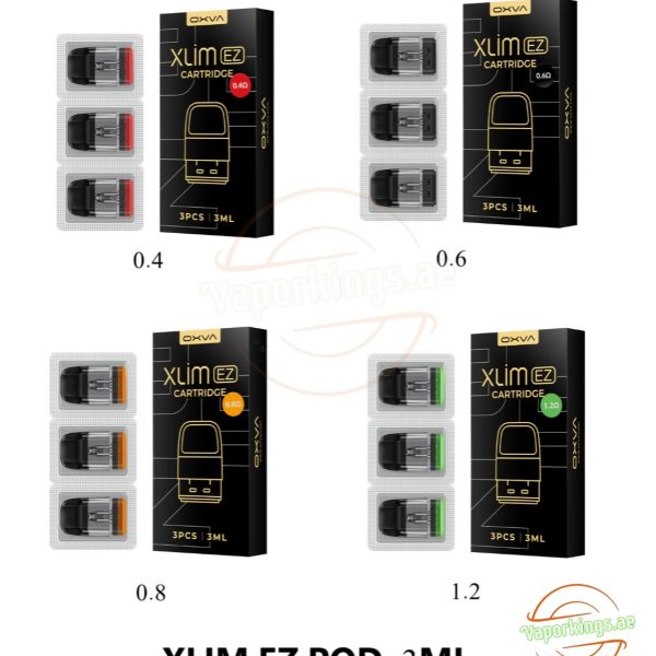 Oxva Xlim EZ Cartridges 3ml For Oxva Xlim Series Kit In UAE
